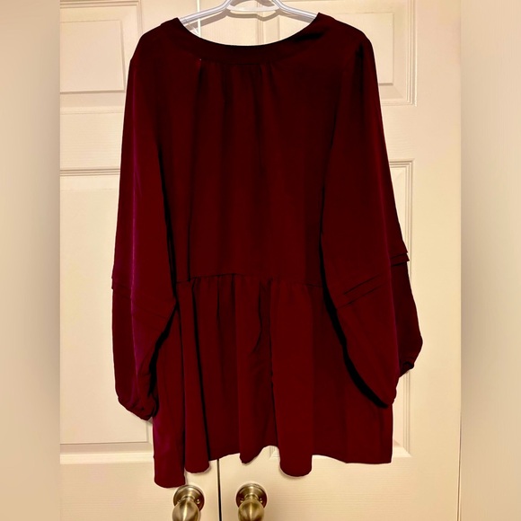 Peplum long sleeve blouse - Picture 2 of 5